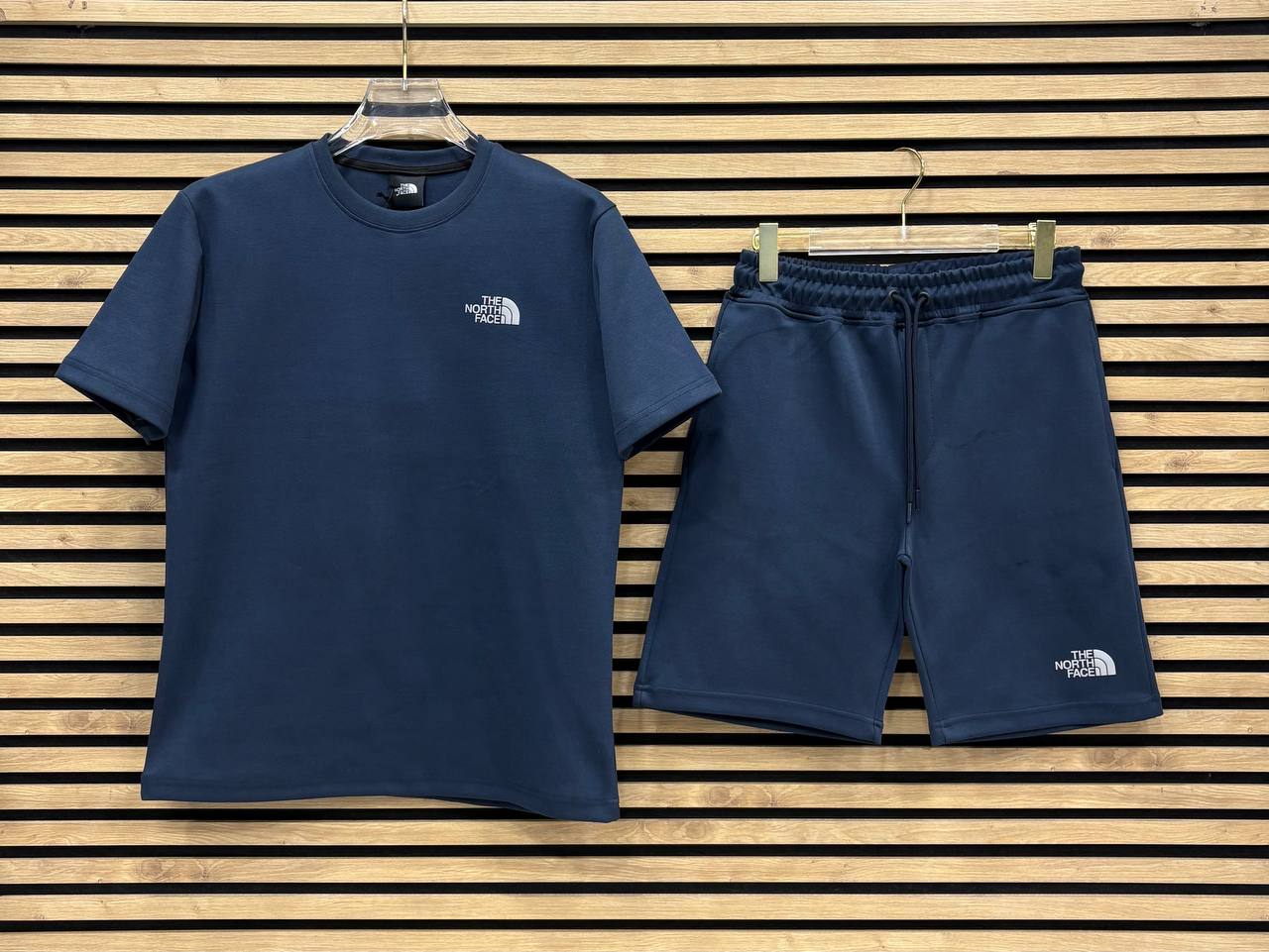 TNF001 Летен Къс Екип Navy Blue