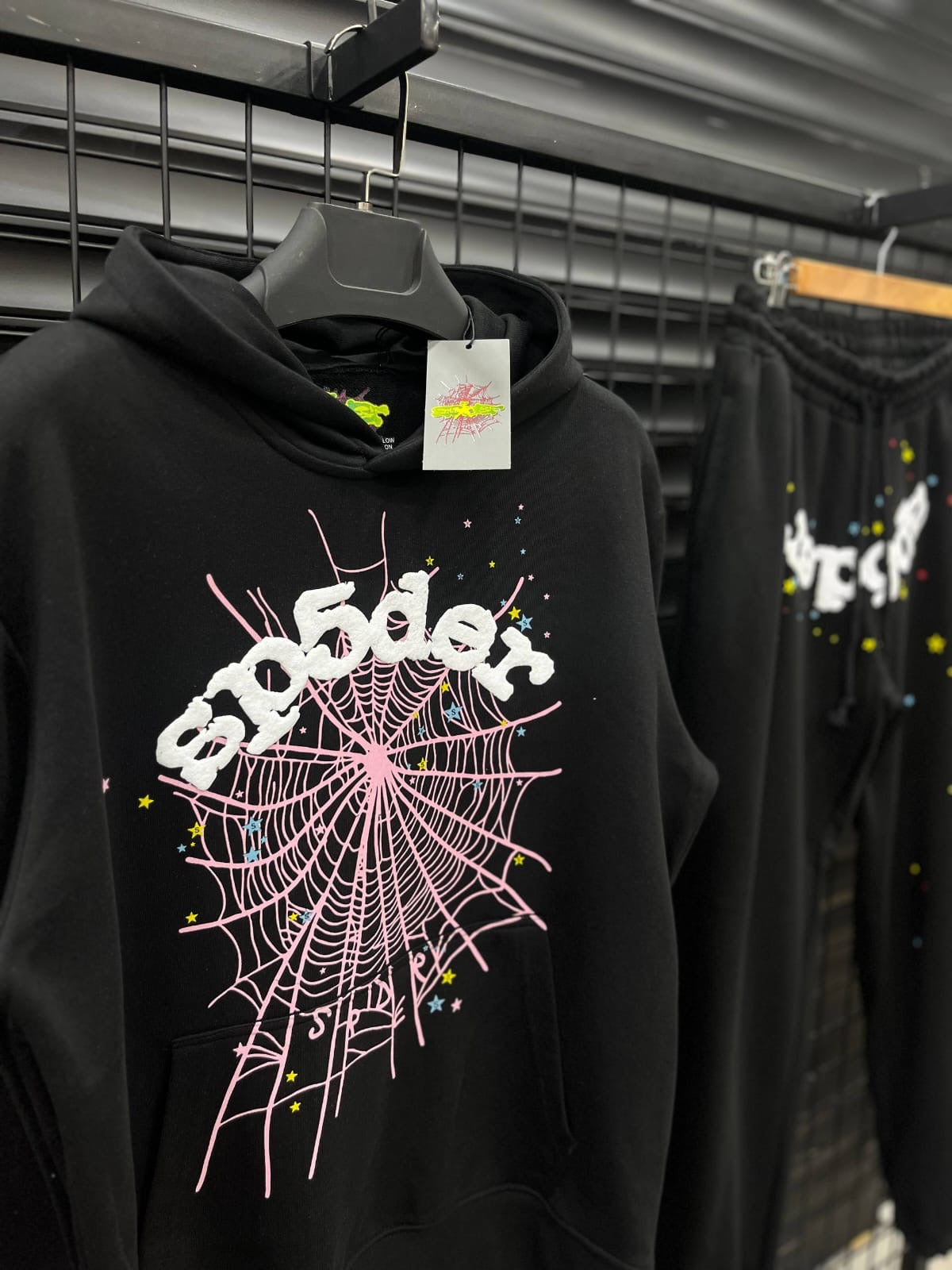 SP5DER010 Мъжки Екип Black Pink