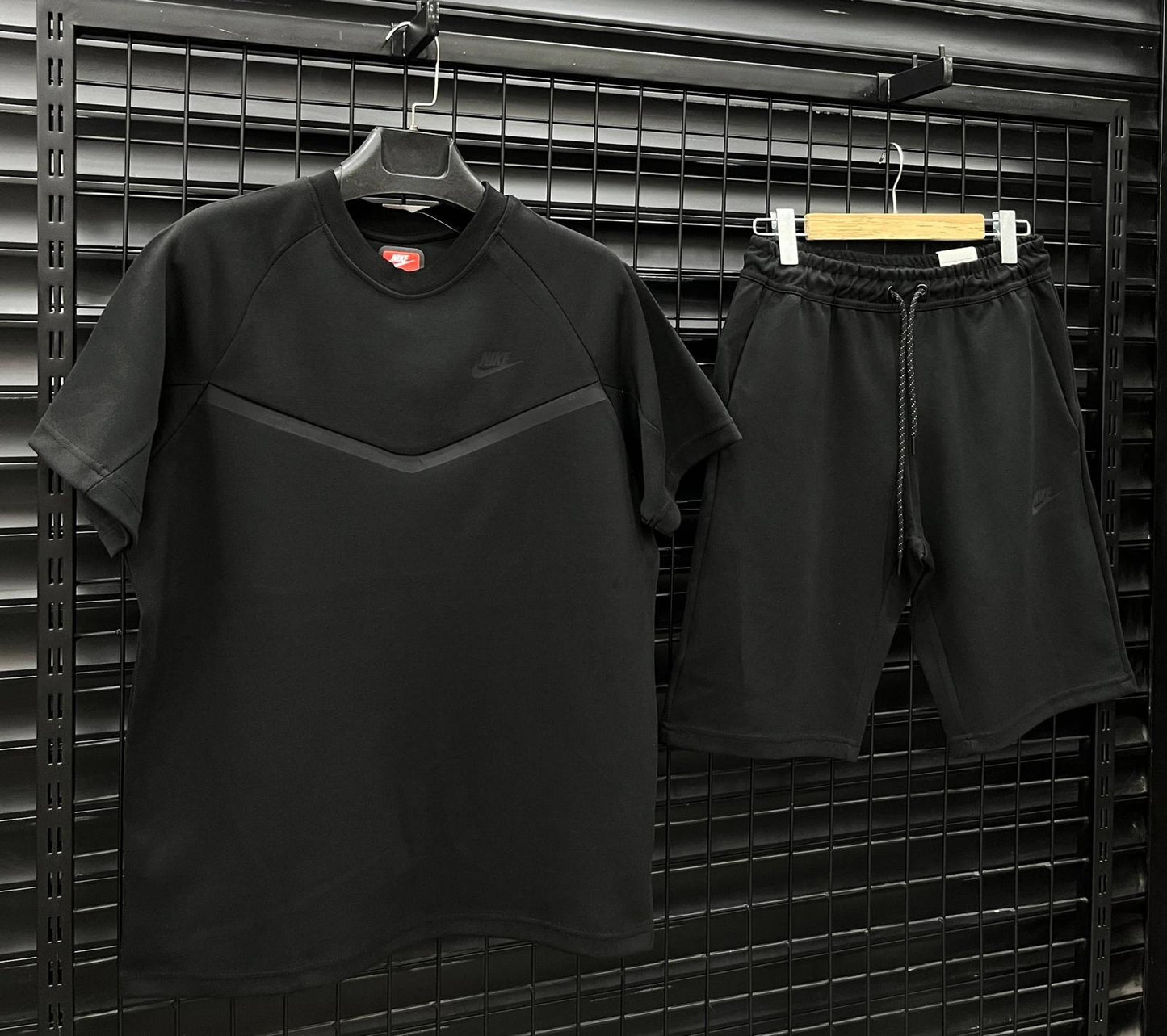 NKTCH017 Мъжки Летен Екип Black