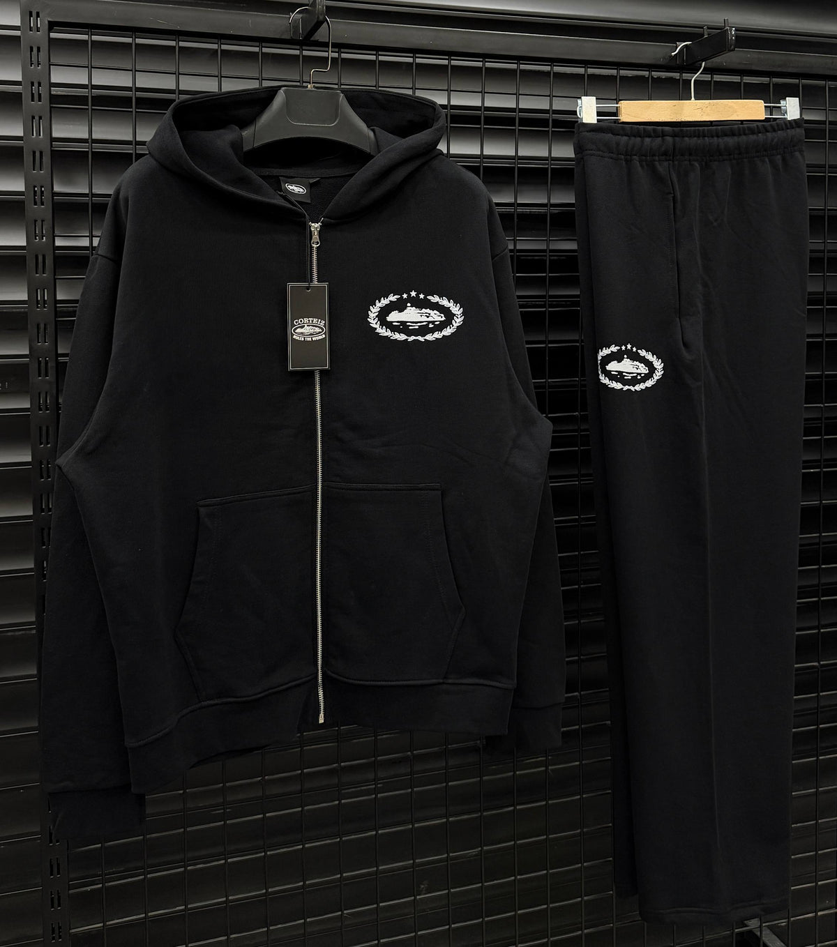 CRTZ020 Superior Royale Zip-Up Мъжки Екип Black