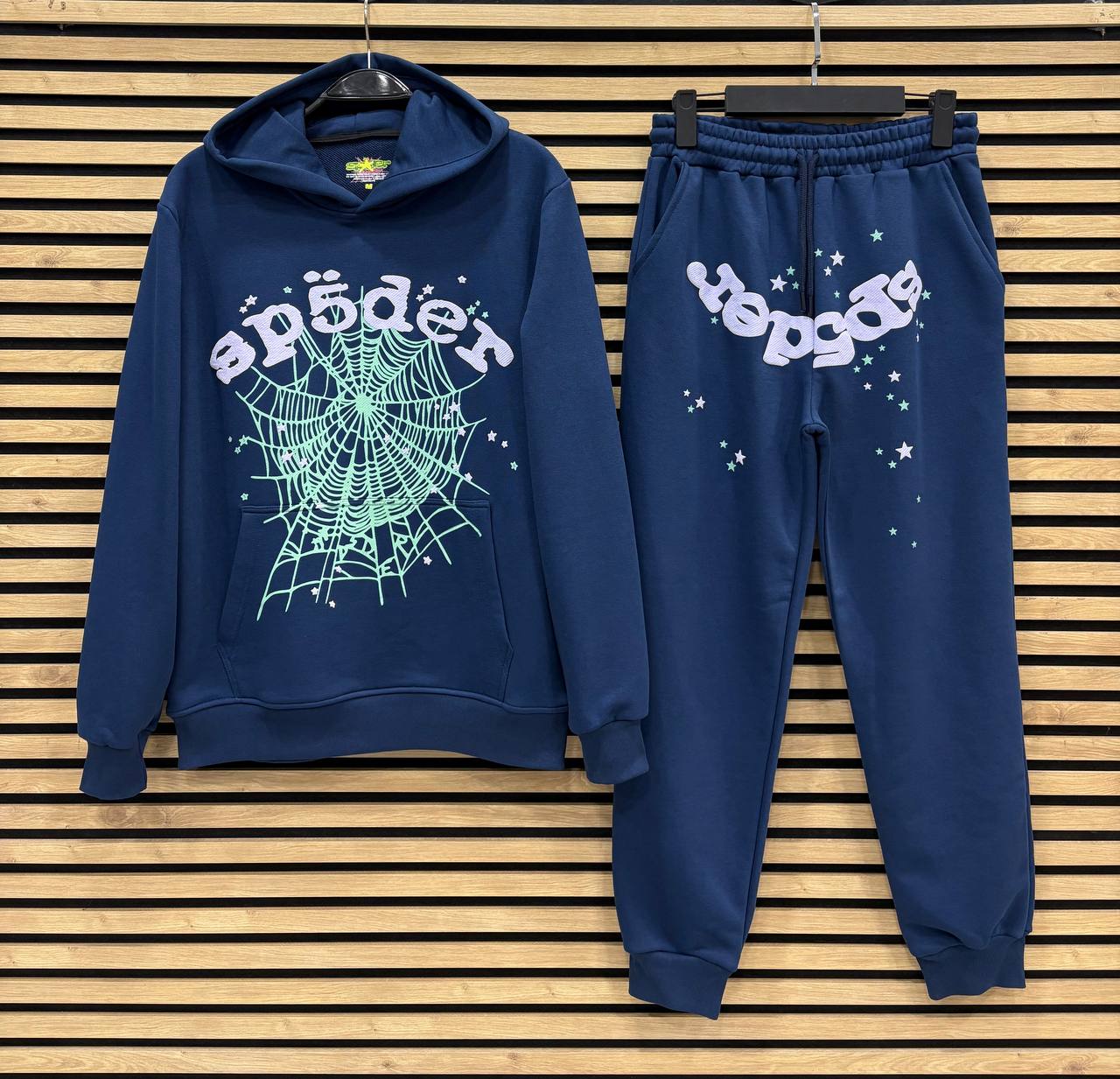 SP5DER005 Мъжки Екип Dark Blue