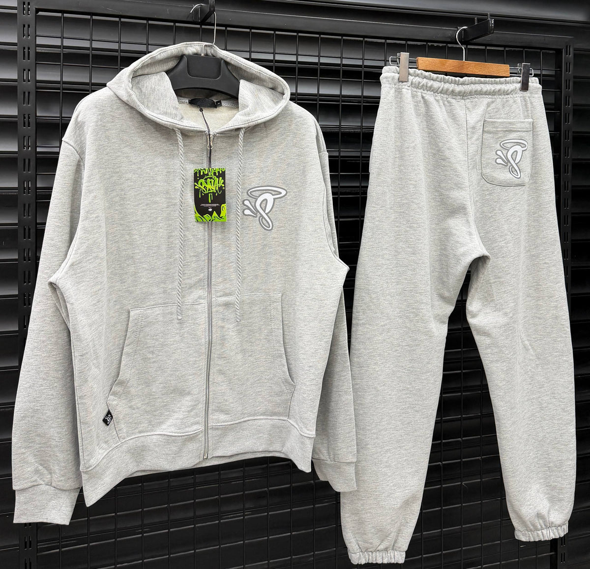 SYNWD001 Zip-Up Мъжки Екип *PREMIUM* Gray