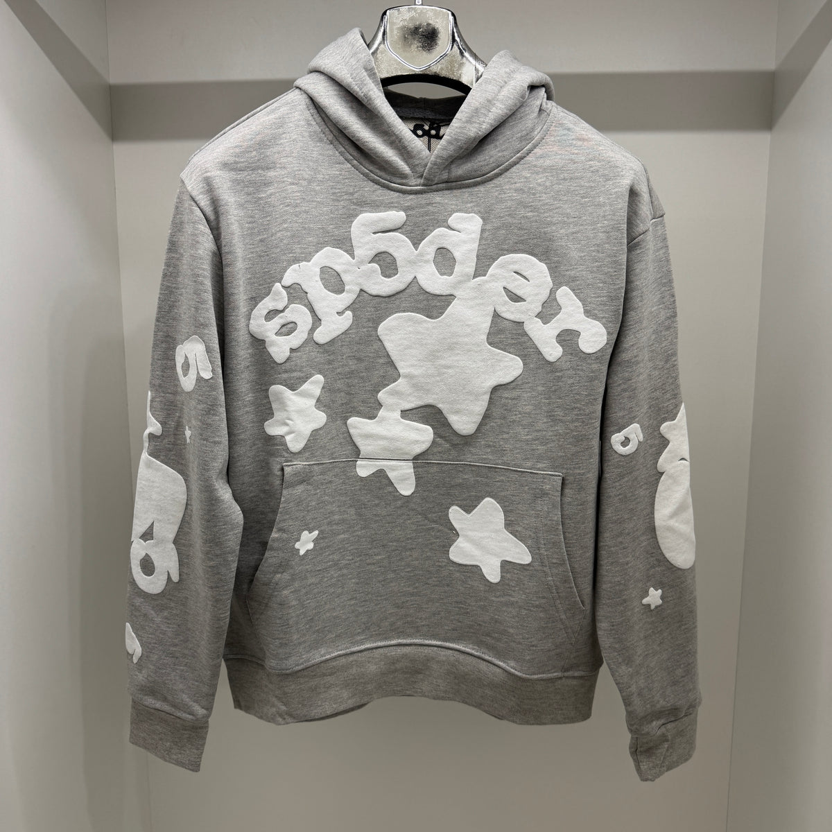 SP5DER008 Beluga Hoodie Gray Мъжки Суичър Худи