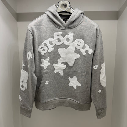 SP5DER008 Beluga Hoodie Gray Мъжки Суичър Худи