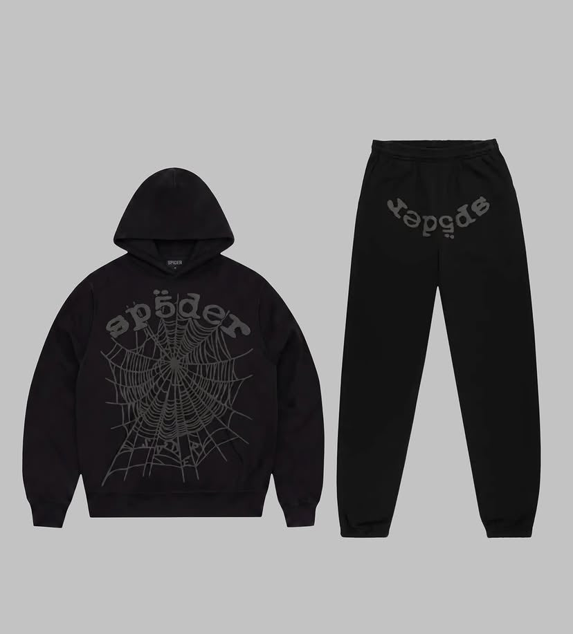 SP5DER012 Мъжки Екип Black/Gray