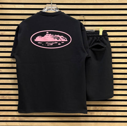 CRTZ004 Летен Къс Екип Black/Pink