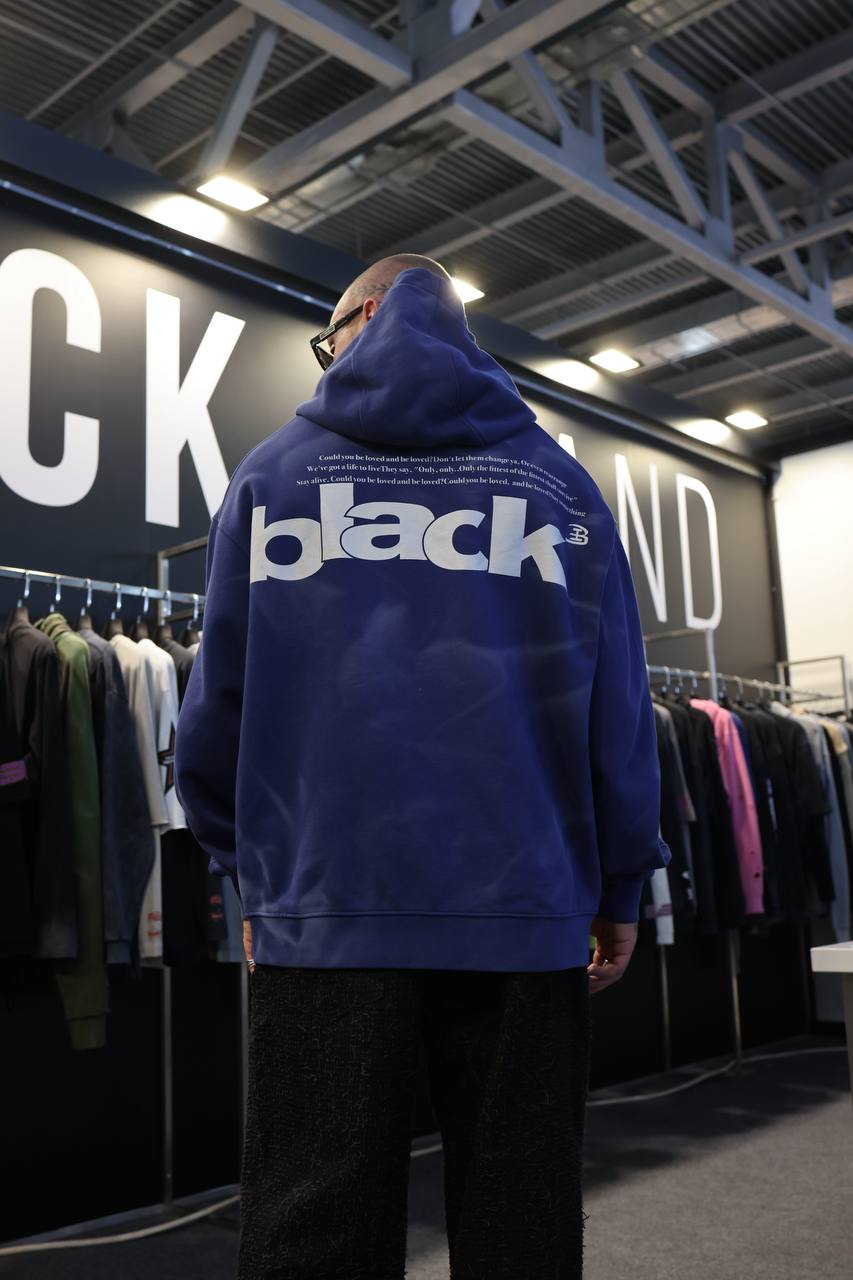 BLACK ISLAND OVERSIZE UNISEX HOODIE PREMIUM