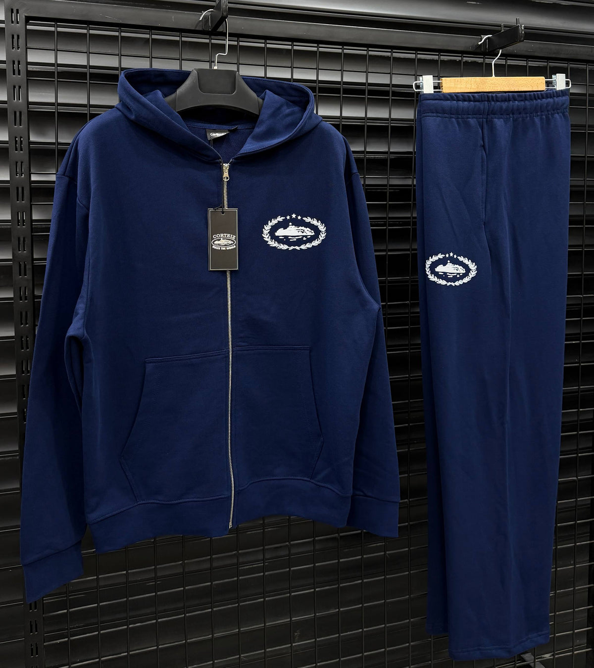 CRTZ018 Superior Royale Zip-Up Мъжки Екип Blue
