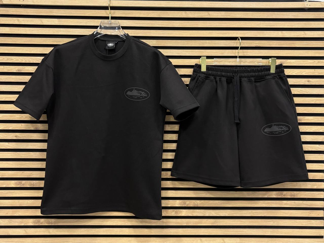 CRTZ003 Летен Къс Екип Black/Gray