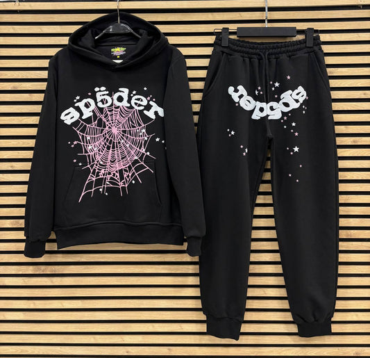 SP5DER009 Мъжки Екип Black/Pink