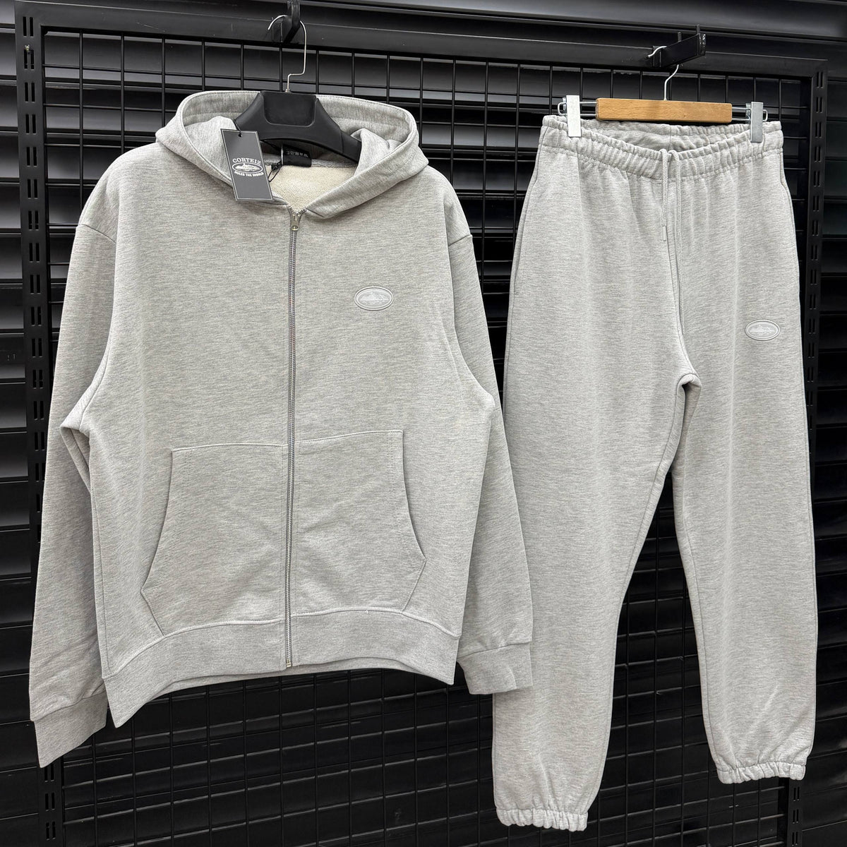 CRTZ017 Мъжки Екип Zip-Up Gray