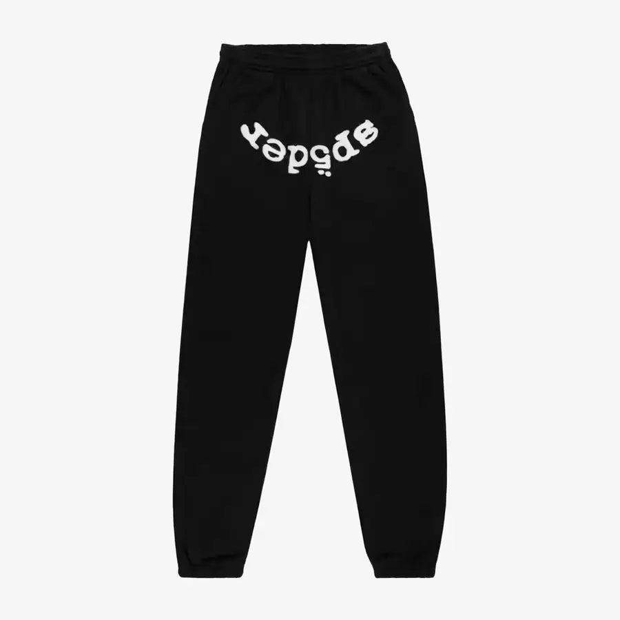 SP5DER001 Phantom Web Black Pants Мъжко долнище