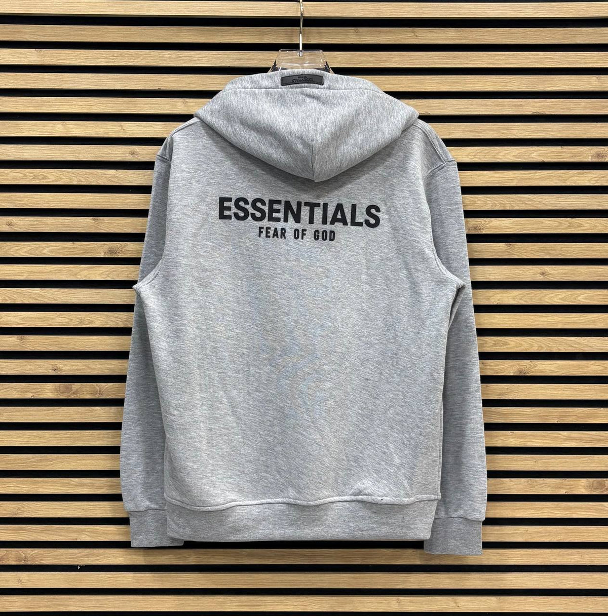 ESSTL003 Мъжки Суичър Zip-Up Gray