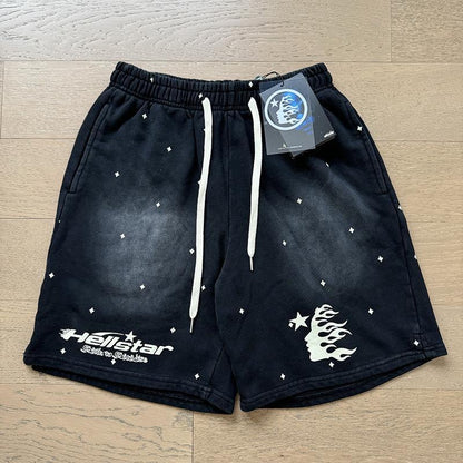 HELL001  Flame Yang Мъжки Къси Панталони *Limited*