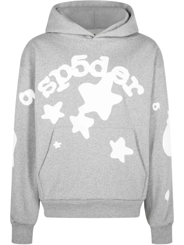 SP5DER008 Beluga Hoodie Gray Мъжки Суичър Худи