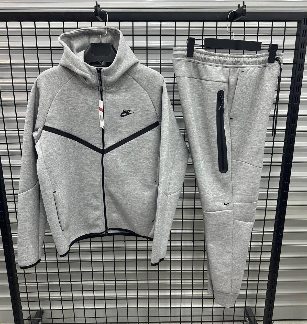 NKTCH010 Мъжки Екип Gray Double *PREMIUM*