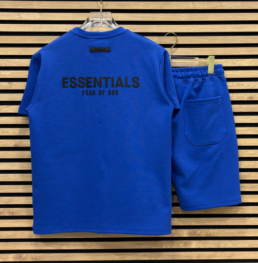 ESSTL007 Летен Къс Екип Royal Blue