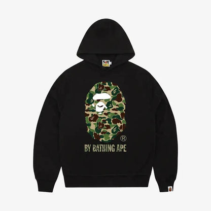 BAPE001 ABC Camo Hoodie Мъжко Худи Black/Green