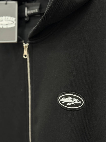 CRTZ016 Мъжки Екип Zip-Up Black