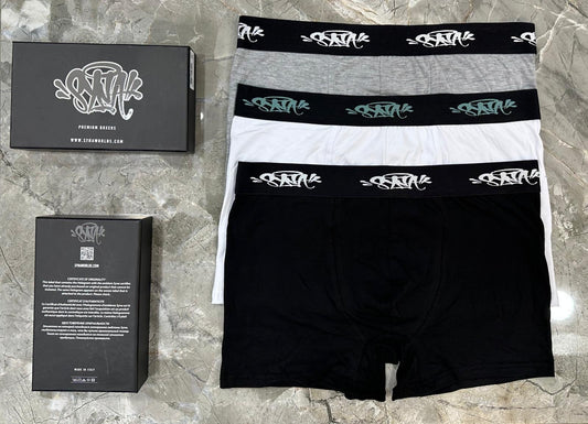 SYNWD Boxer Мъжки Боксерки 3 Чифта в кутия