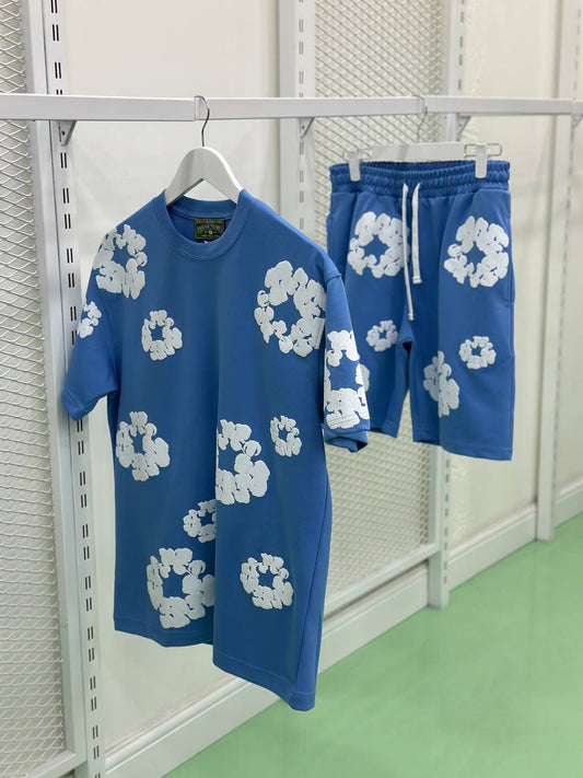 DNMTR023 Limited Мъжки Къс Екип Sky Blue