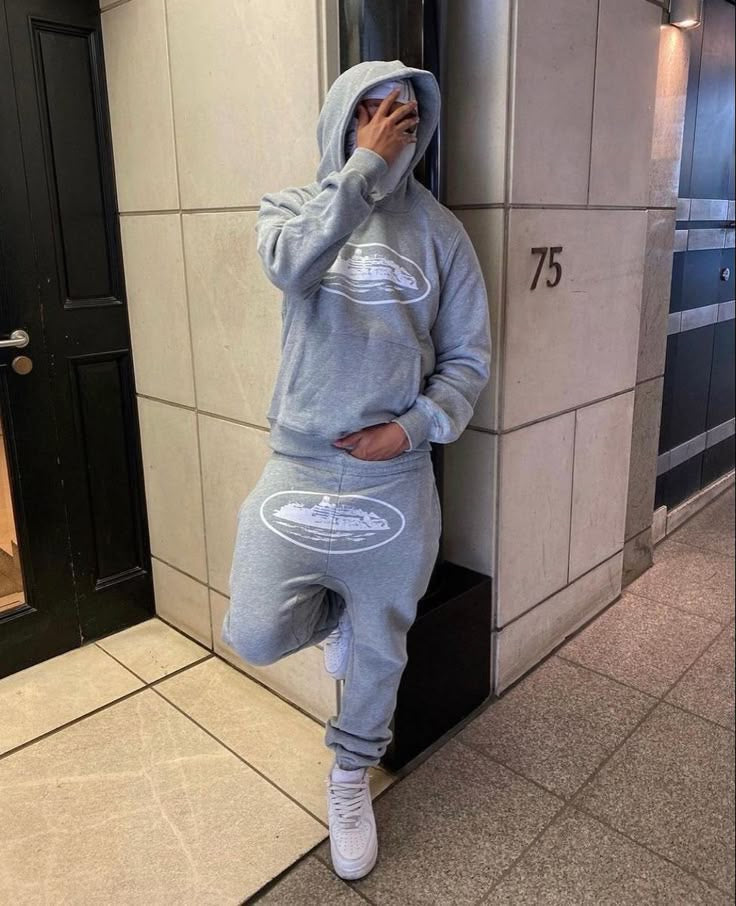 CRTZ004 Мъжки Екип Gray