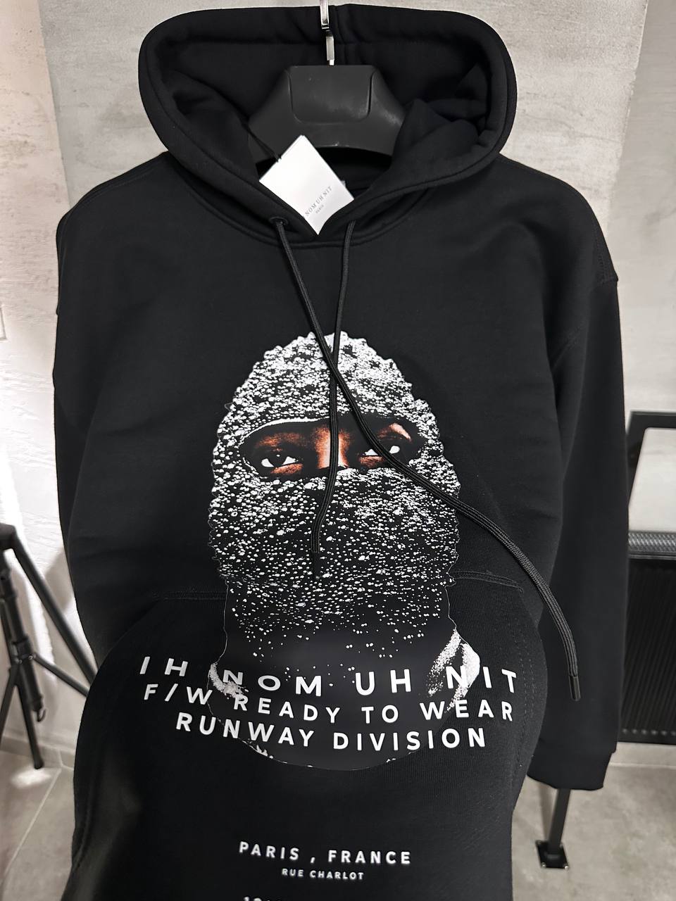 IH NOM UH NIT Мъжко Худи Black