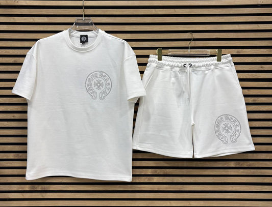 CHRHS05 Мъжки Летен Екип White