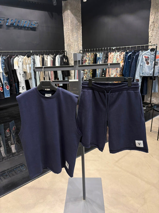 2YPREM Мъжки Летен Екип Dark Blue