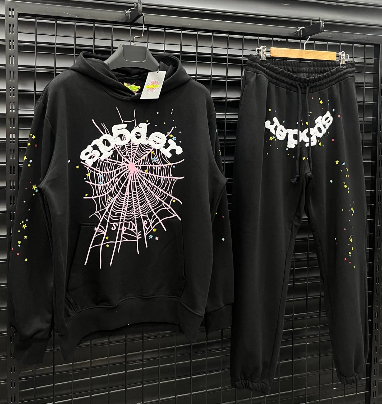 SP5DER010 Мъжки Екип Black Pink