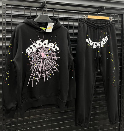 SP5DER010 Мъжки Екип Black Pink