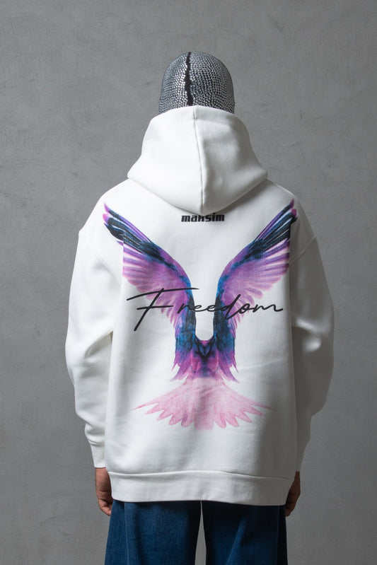 MKS001 Мъжко Худи White