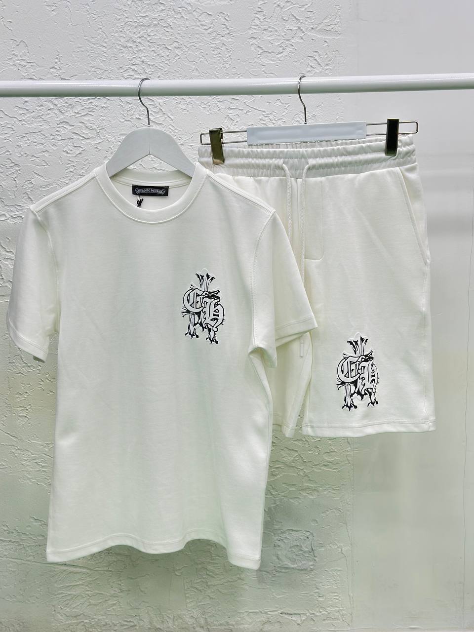 CHRHS07 Мъжки Летен Екип White