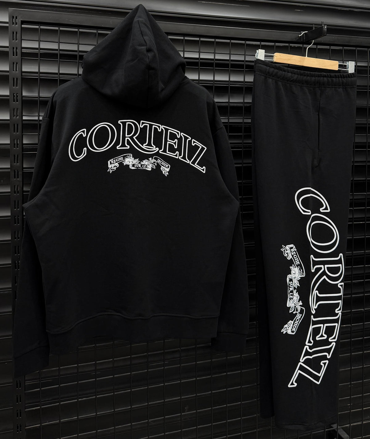 CRTZ020 Superior Royale Zip-Up Мъжки Екип Black