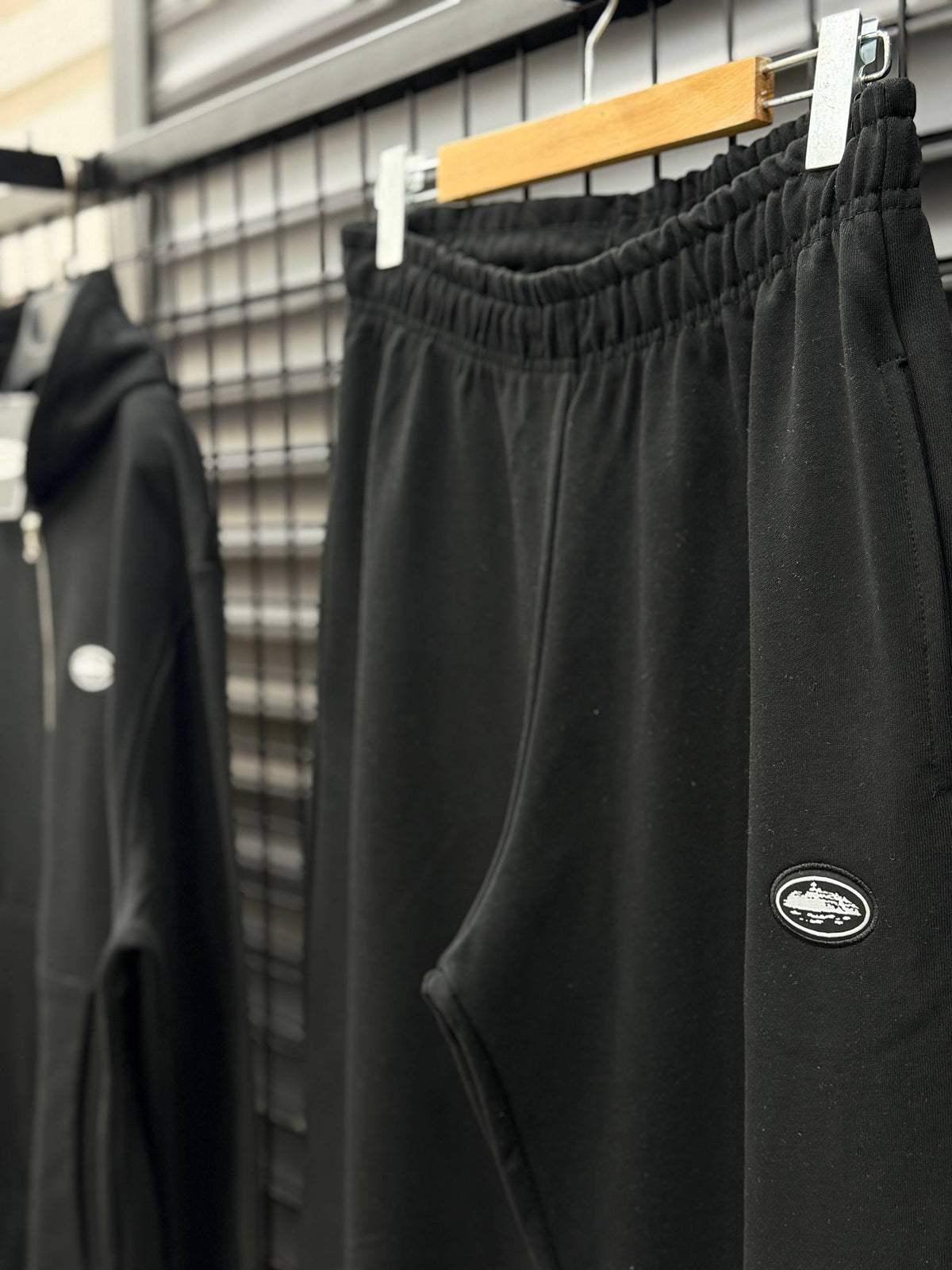 CRTZ016 Мъжки Екип Zip-Up Black