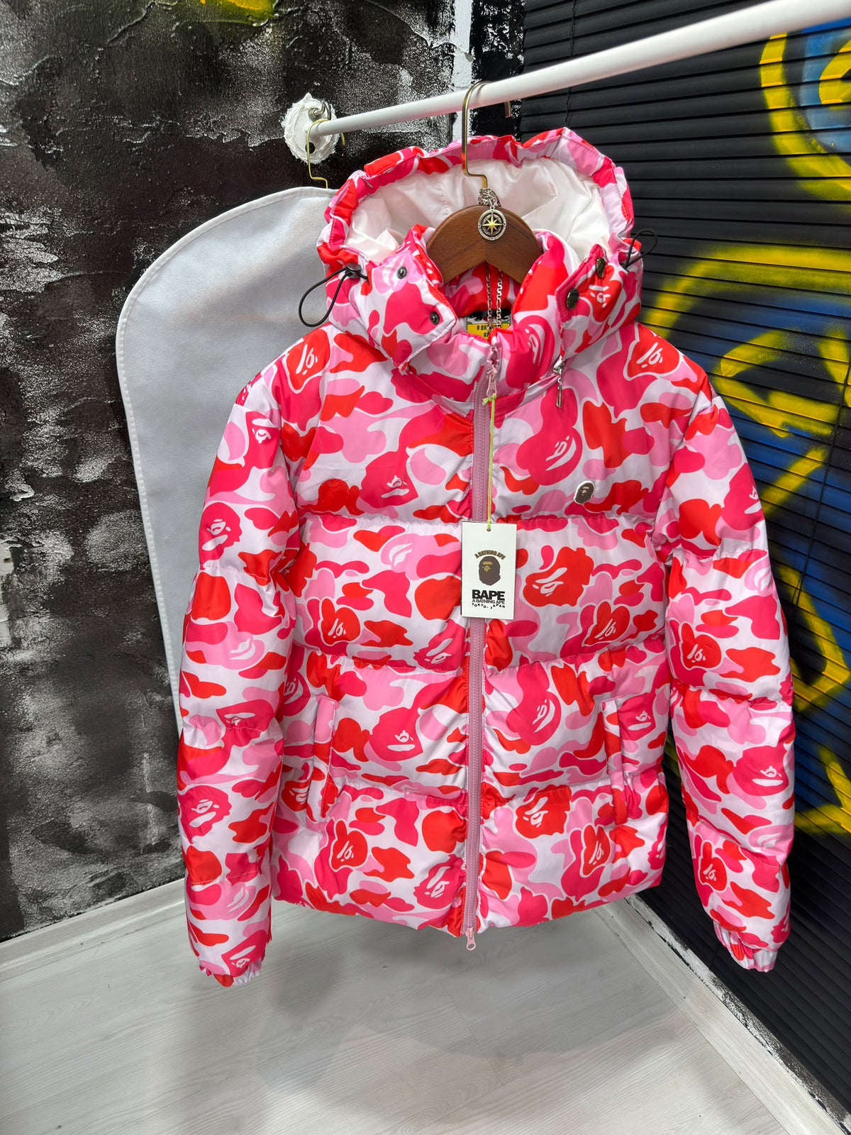 Bape ABC Camo Down Jacket Зимно Мъжко яке *PREMIUM*