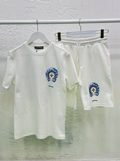 CHRHS06 Мъжки Летен Екип White