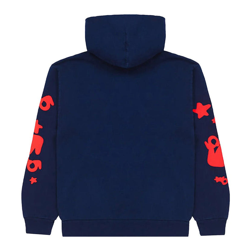 SP5DER007 Beluga Hoodie Blue Мъжки Суичър Худи