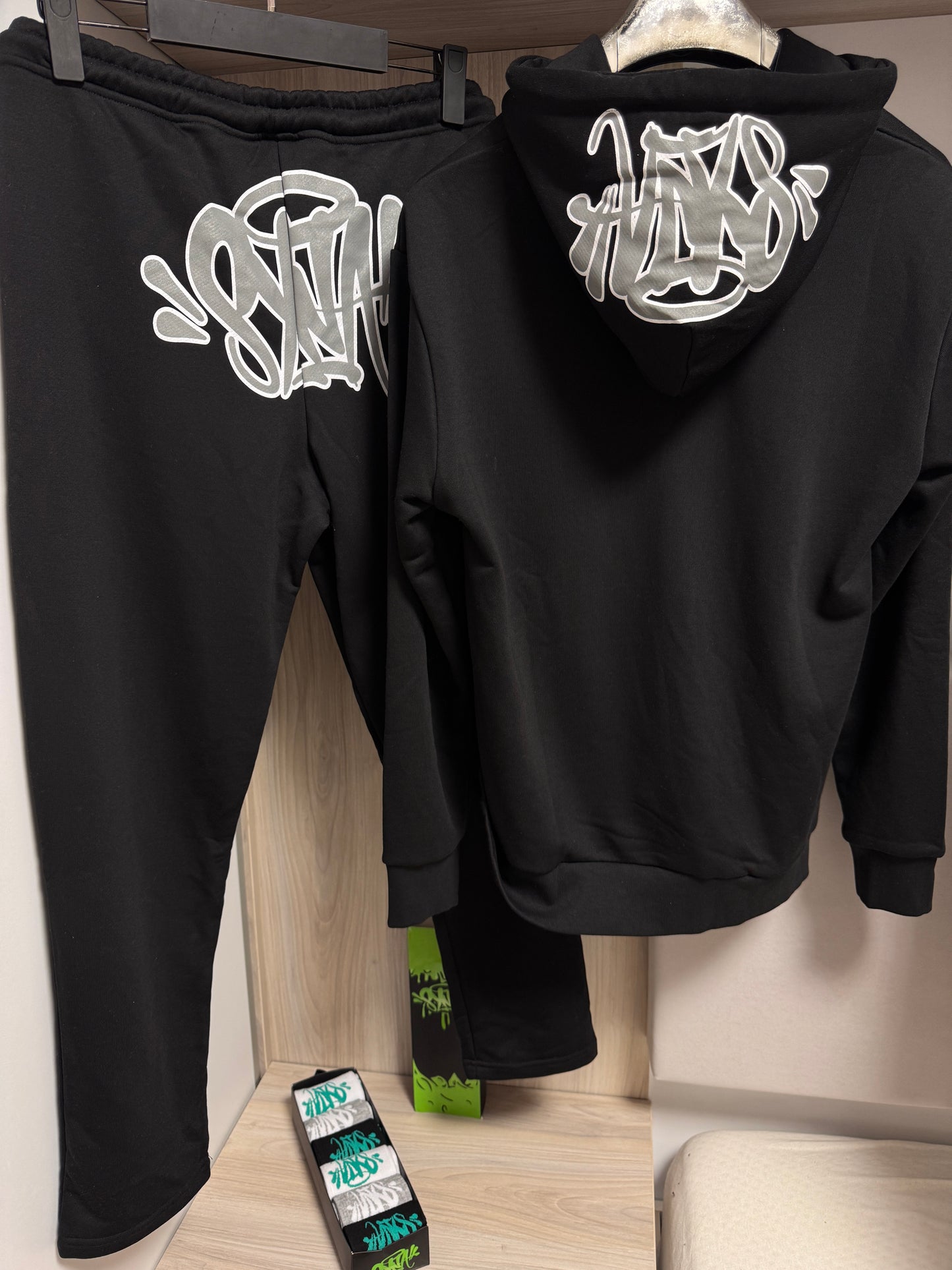 SYNWD026 Мъжки Екип Black/Gray