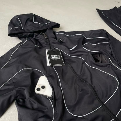 NK x CRTZ Reflective Limited Мъжки Екип BLACK