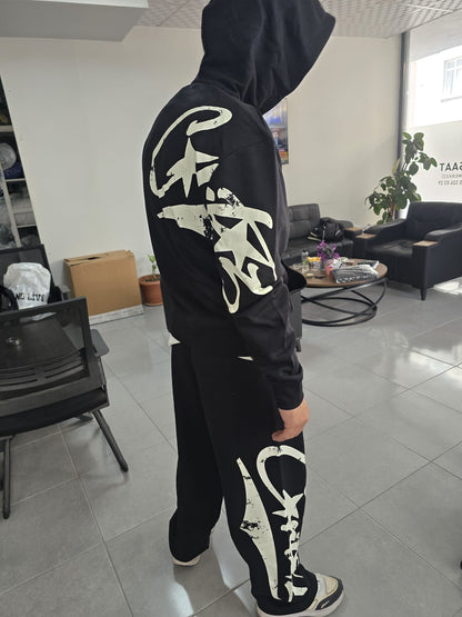 CRTZ022 Limited Wosh Hoodie Мъжки Екип Black