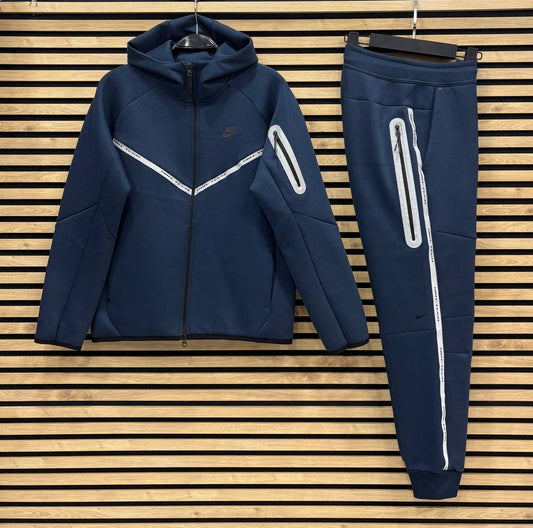 NKTCH053 Reflective Double Мъжки екип Dark Blue