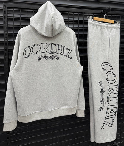 CRTZ019 Superior Royale Zip-Up Мъжки Екип Gray