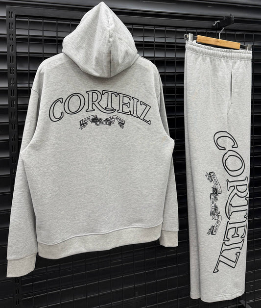 CRTZ019 Superior Royale Zip-Up Мъжки Екип Gray