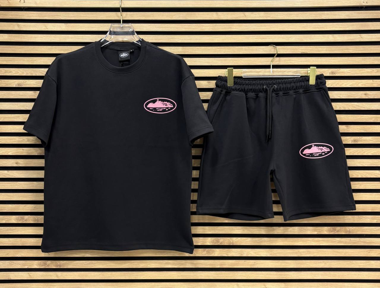 CRTZ004 Летен Къс Екип Black/Pink