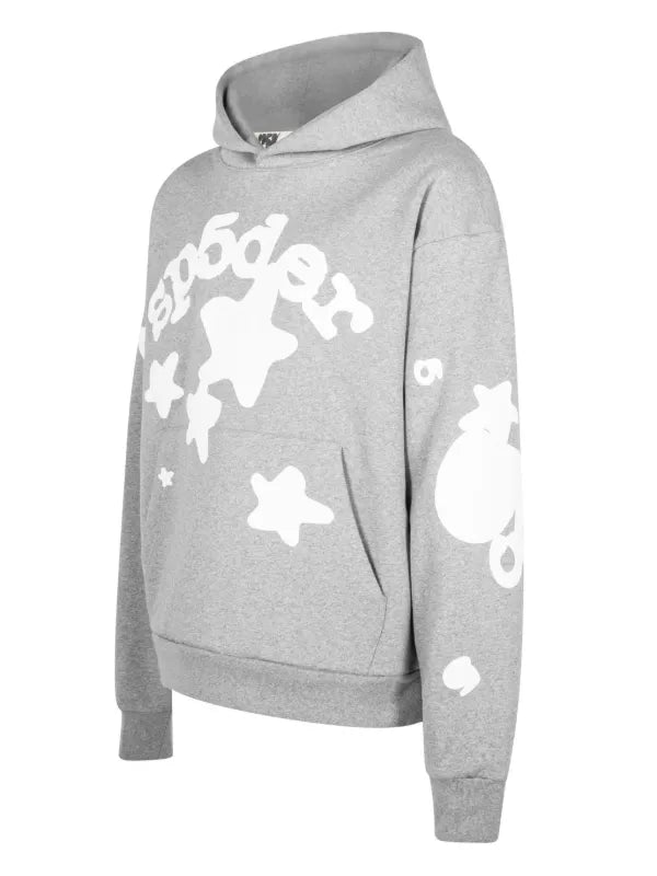SP5DER008 Beluga Hoodie Gray Мъжки Суичър Худи