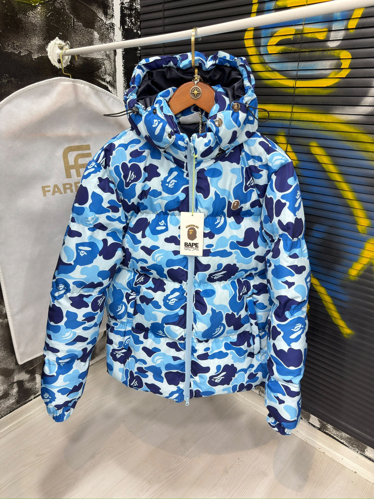 Bape ABC Camo Down Jacket Зимно Мъжко яке *PREMIUM*