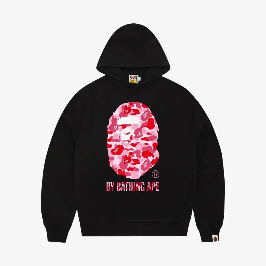 BAPE002 ABC Camo Hoodie Мъжко Худи Black/Purple