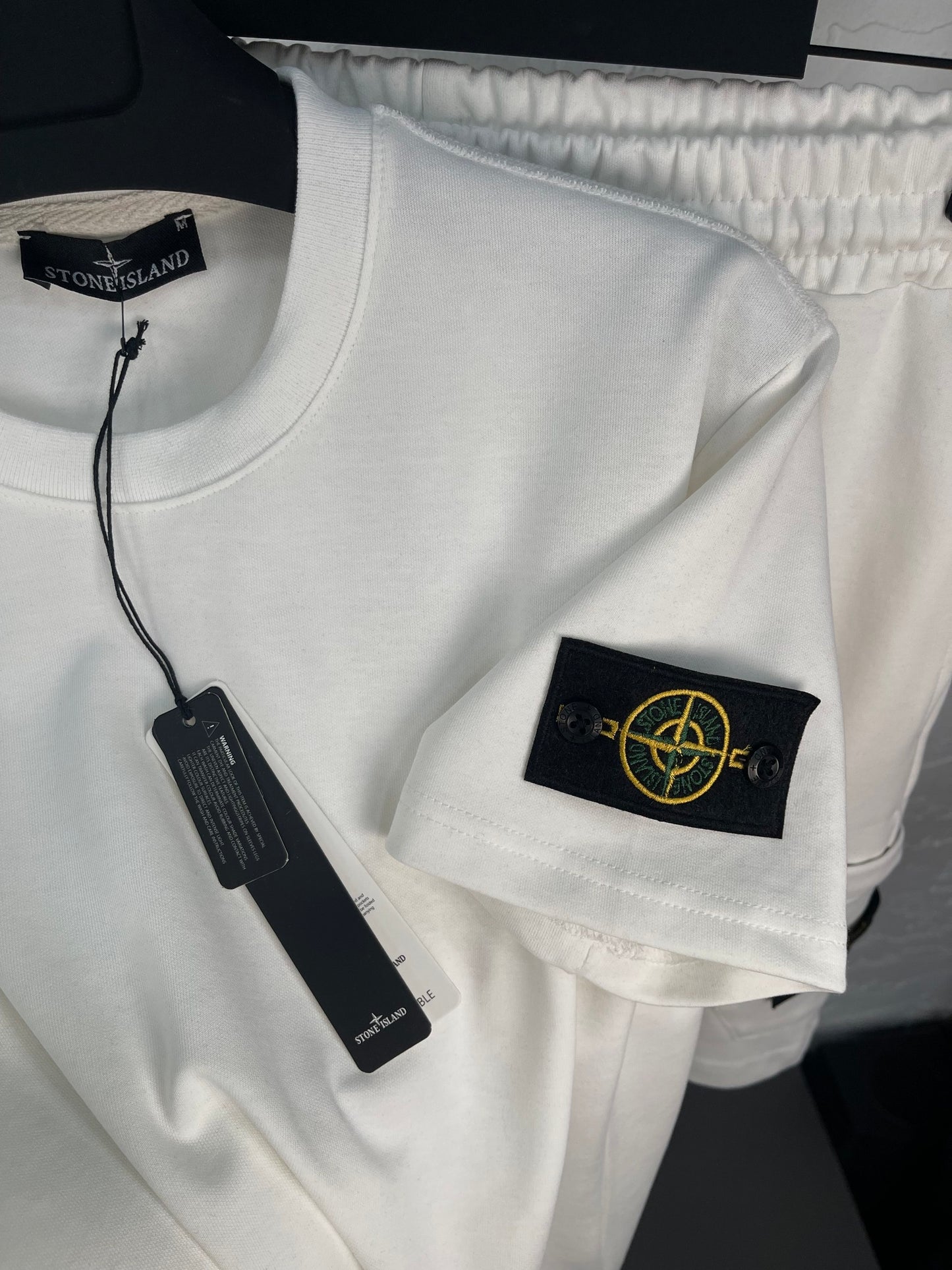 STISL002 Мъжки Летен Екип White