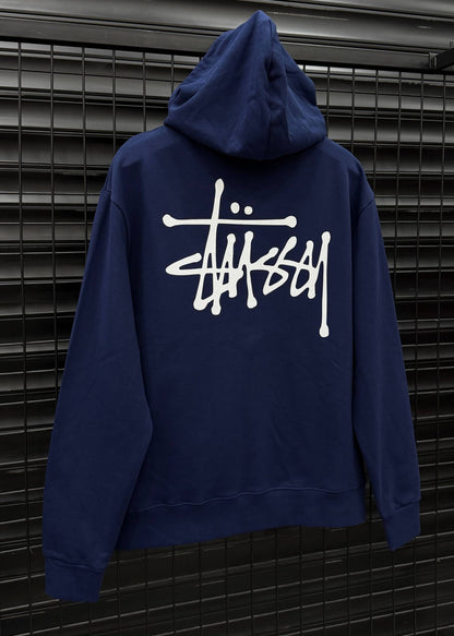 STUSSY001 Zip-Up Hooded Sweatshirt Мъжко Горнище с цип